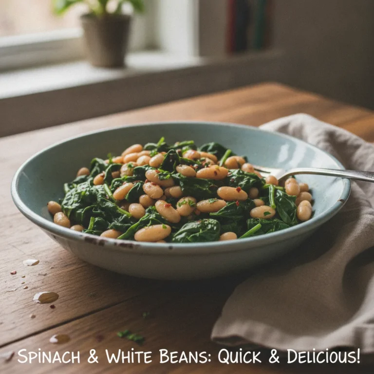Spinach and White Beans: A Quick, Delicious Recipe