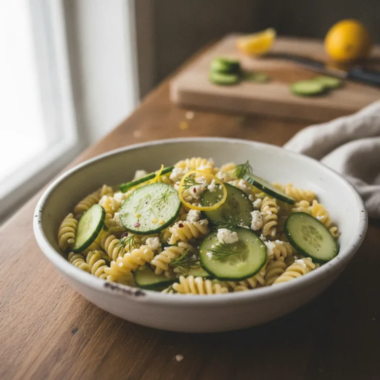 Best Cucumber Lemon Orzo Salad Recipe