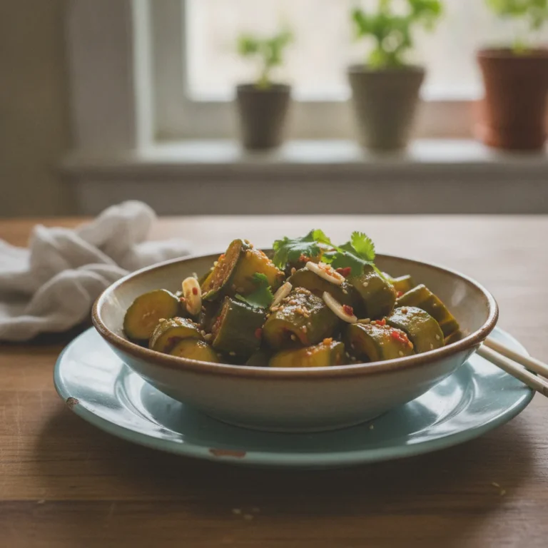 Asian Pickled Cucumber Recipe