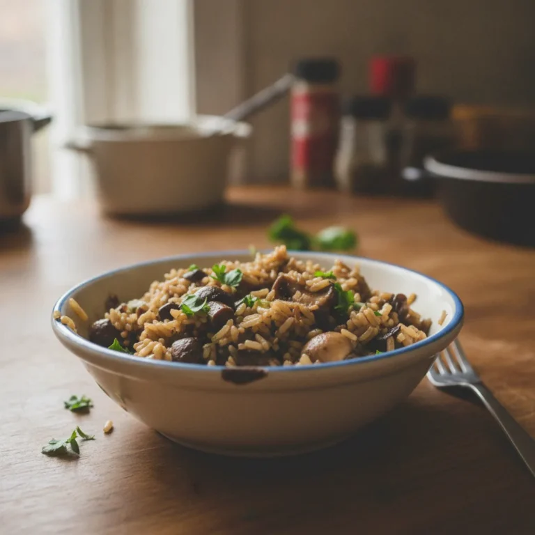 One-Pot Mushroom Rice Recipe