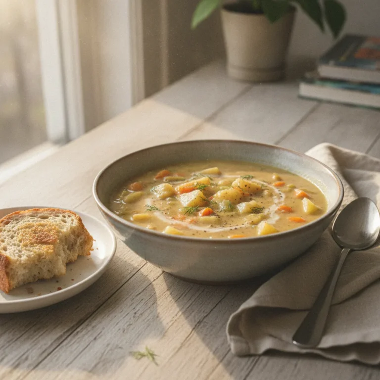 Vegan Potato Soup Recipe