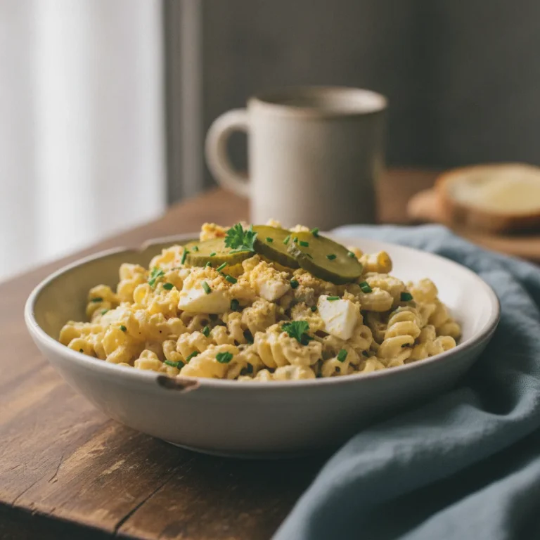 Deviled Egg Macaroni Salad Recipe