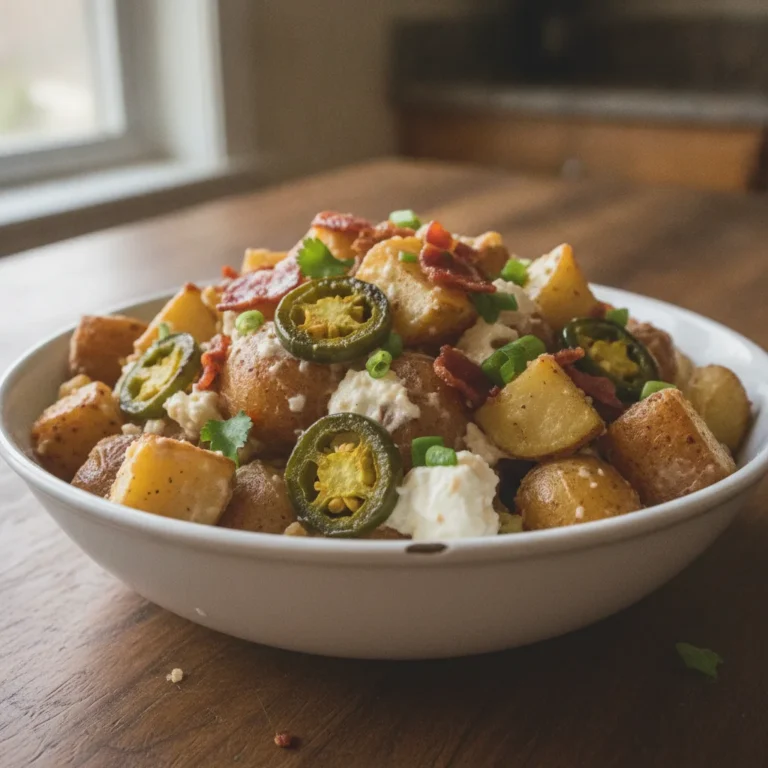 Jalapeno Popper Roasted Potato Salad Recipe