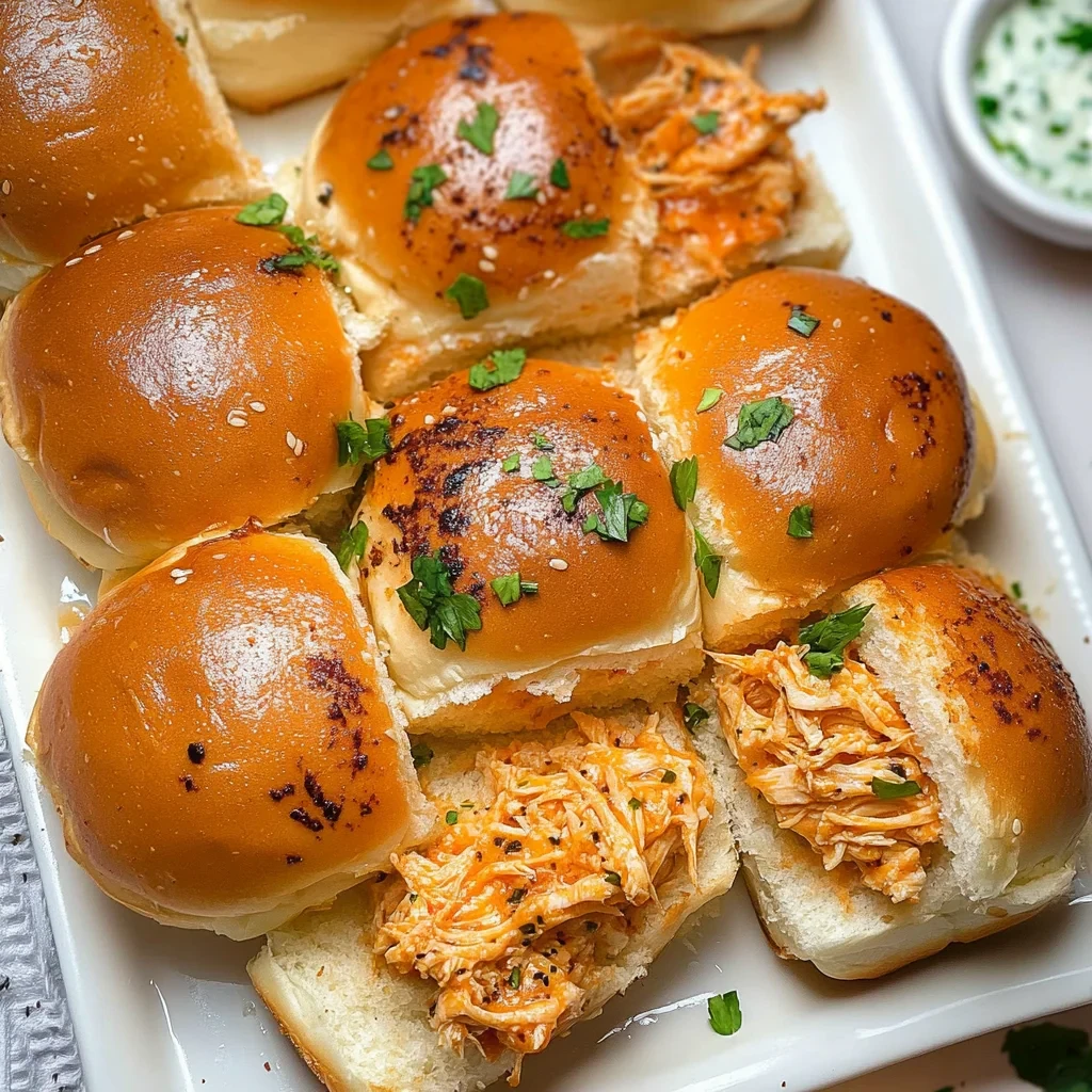 Buffalo Chicken Sliders image-3