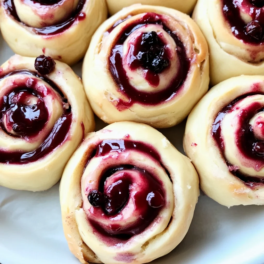 Cherry Cinnamon Rolls with Homemade Filling - Made in Motherhood image-3