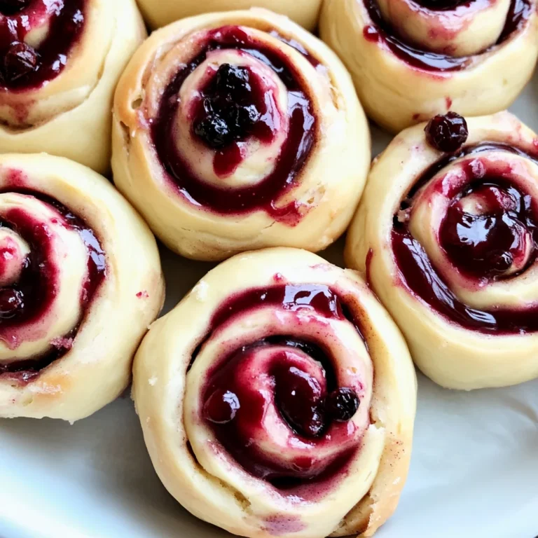 Cherry Cinnamon Rolls With Homemade Filling Recipe