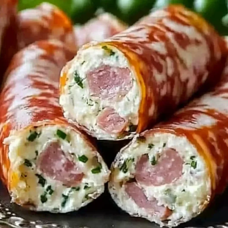 Cream Cheese Salami Roll Ups Recipe