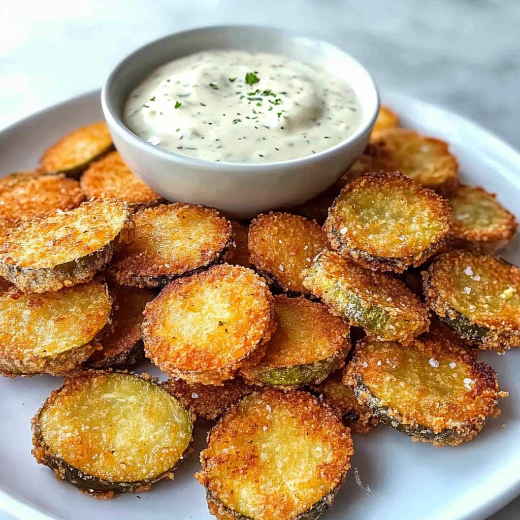 Easy Air Fryer Fried Pickles Recipe image-3