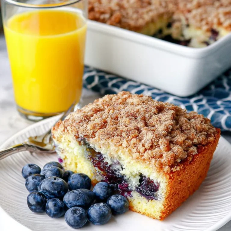 Blueberry Muffin Cake Recipe