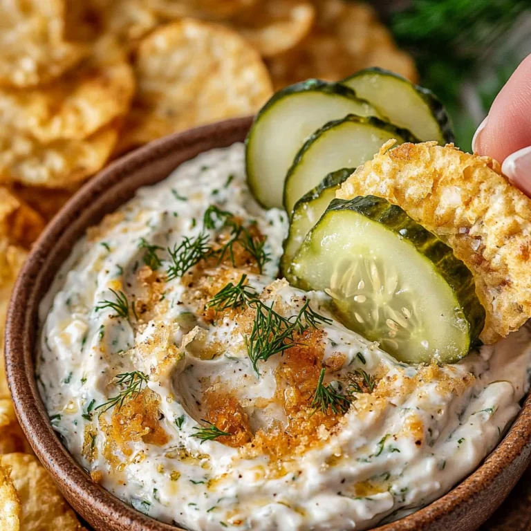Easy Fried Pickle Dip Recipe (Dairy-Free Option)