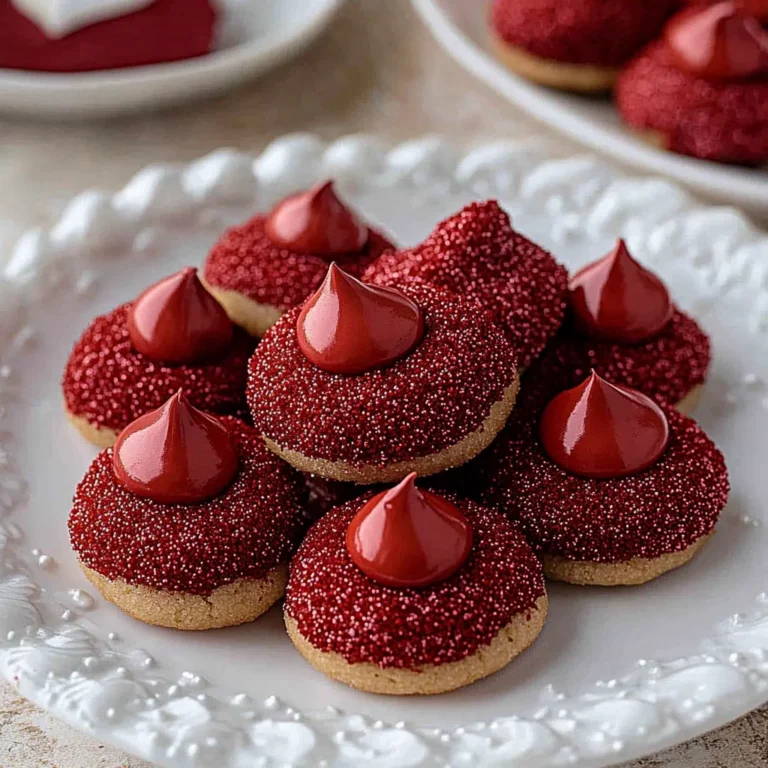 Hershey’s Red Velvet Blossoms Recipe