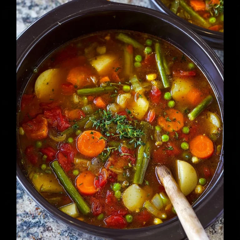 Easy Vegetable Soup Recipe Easy
