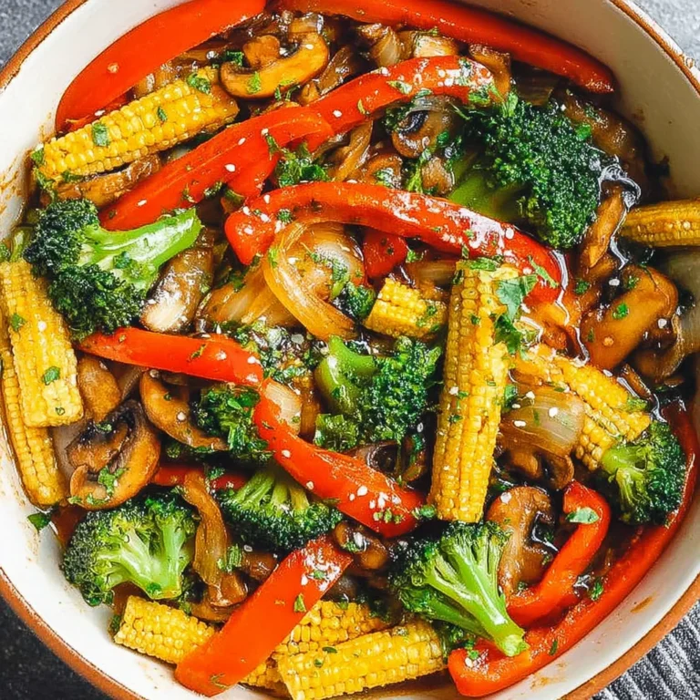 Vegetable Stir Fry Recipe Easy