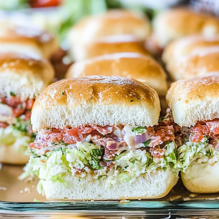 Italian Grinder Sliders Recipe