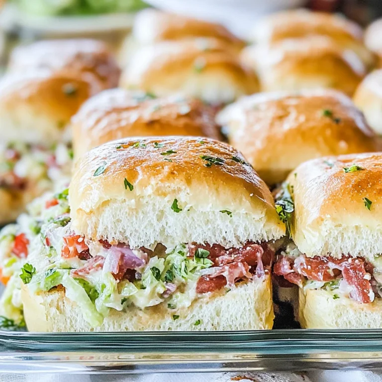 Italian Grinder Sliders Recipe
