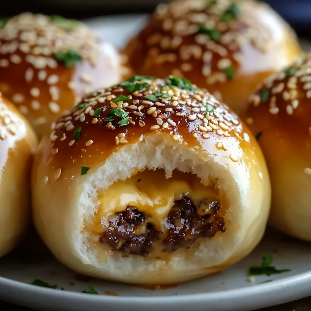 Irresistible Garlic Parmesan Cheeseburger Bombs for Game Day image-3