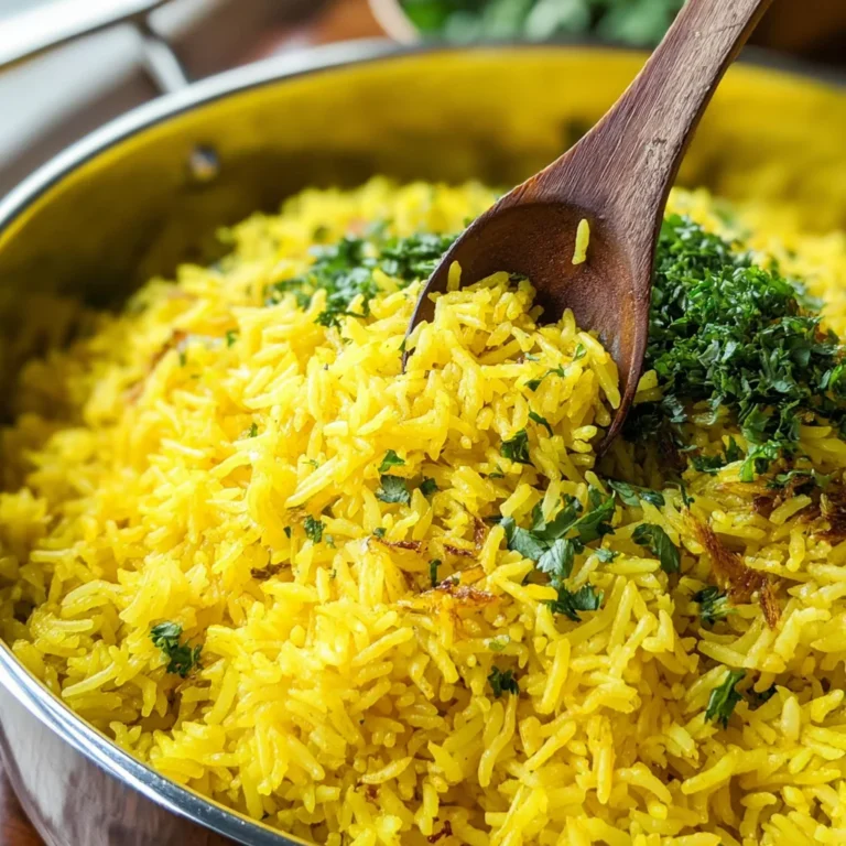 Garlic Turmeric Rice Recipe