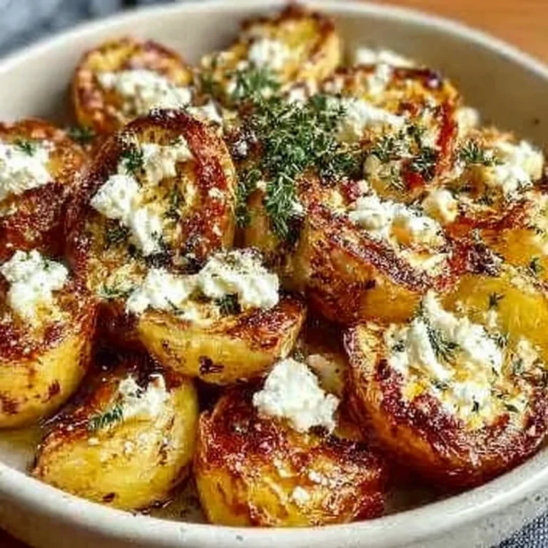 Healthy Baked Feta Potatoes Easy Recipe