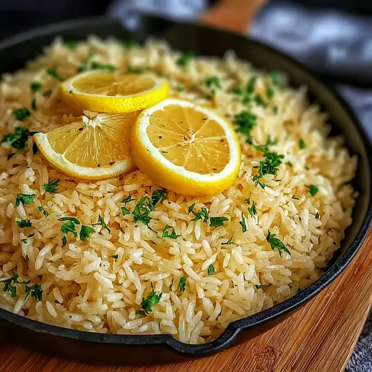 Greek Lemon Rice Recipe (35-Minutes) Easy