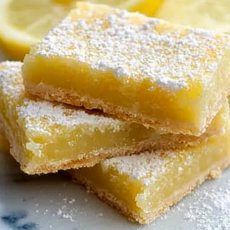 Lemon Bars With Shortbread Crust Recipe