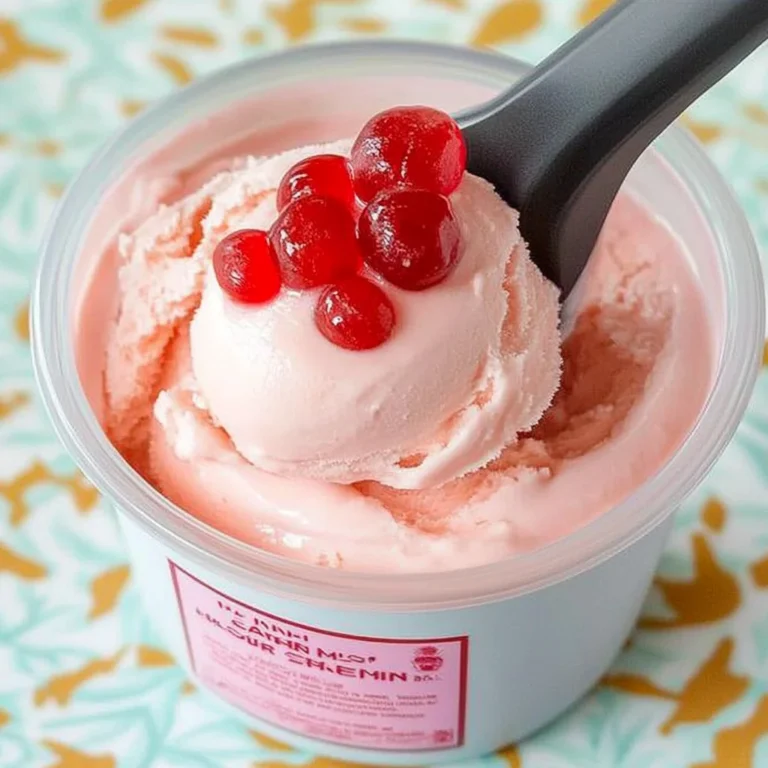 Ninja Creami Shirley Temple Ice Cream Recipe