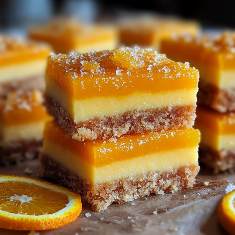Orange Bars Recipe Easy