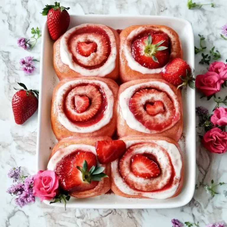 Vegan Strawberry Sweet Rolls Recipe