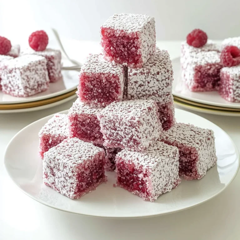 Raspberry Lamingtons Recipe