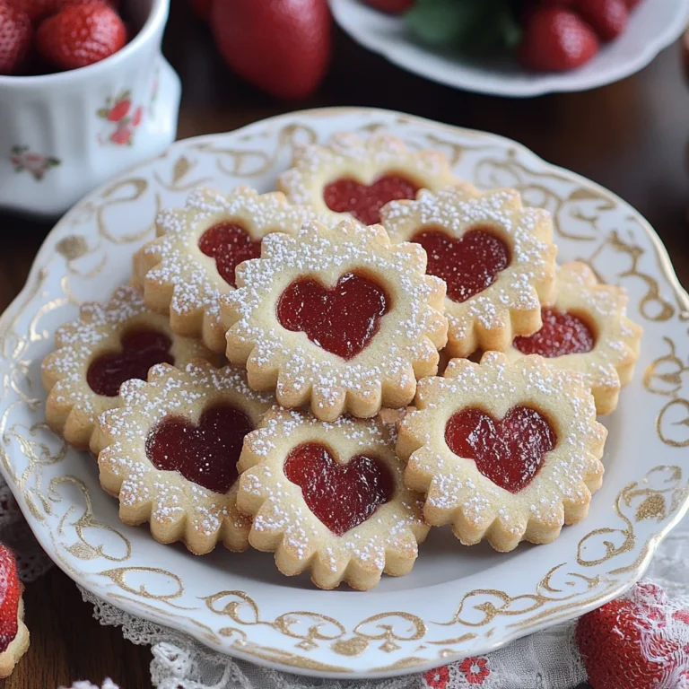 Soft and Sweet Linzer Cookies Recipe