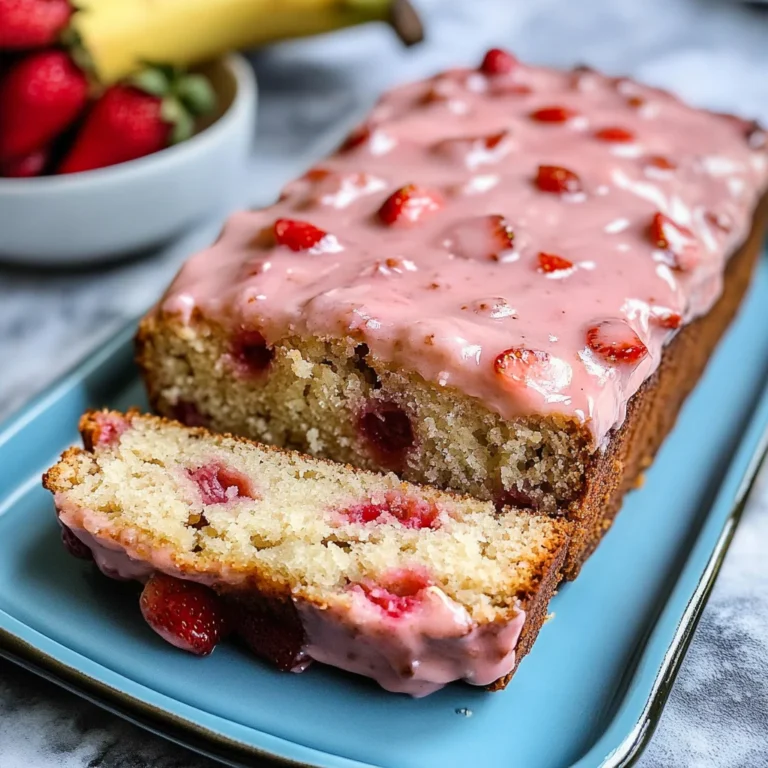Strawberry Banana Bread Recipe Easy