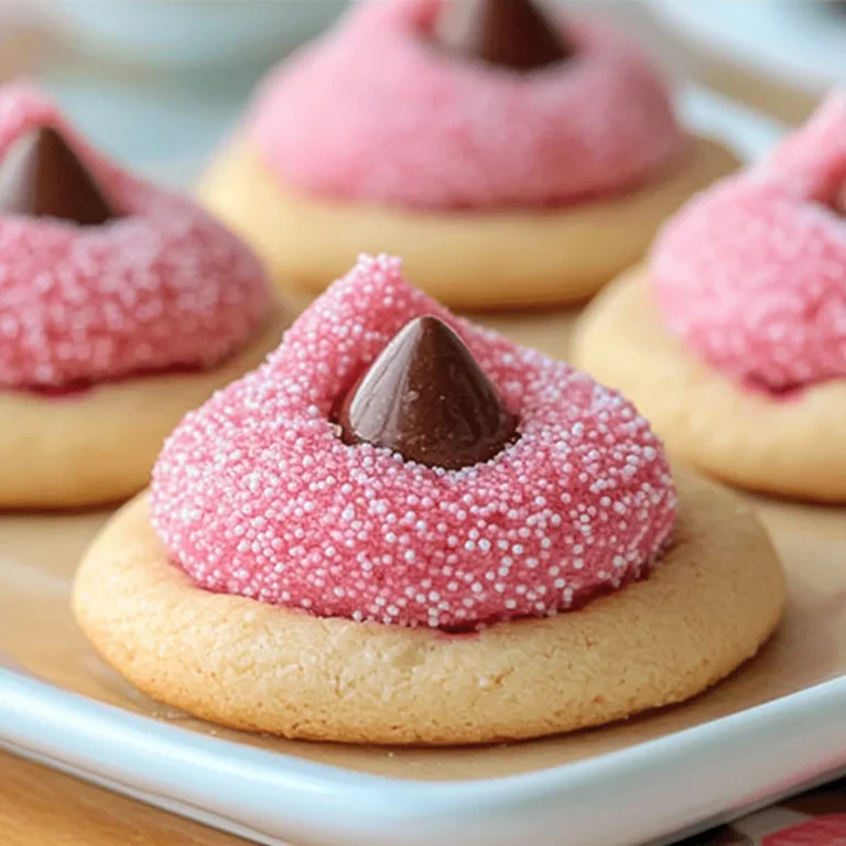 Strawberry Kiss Cookies Recipe