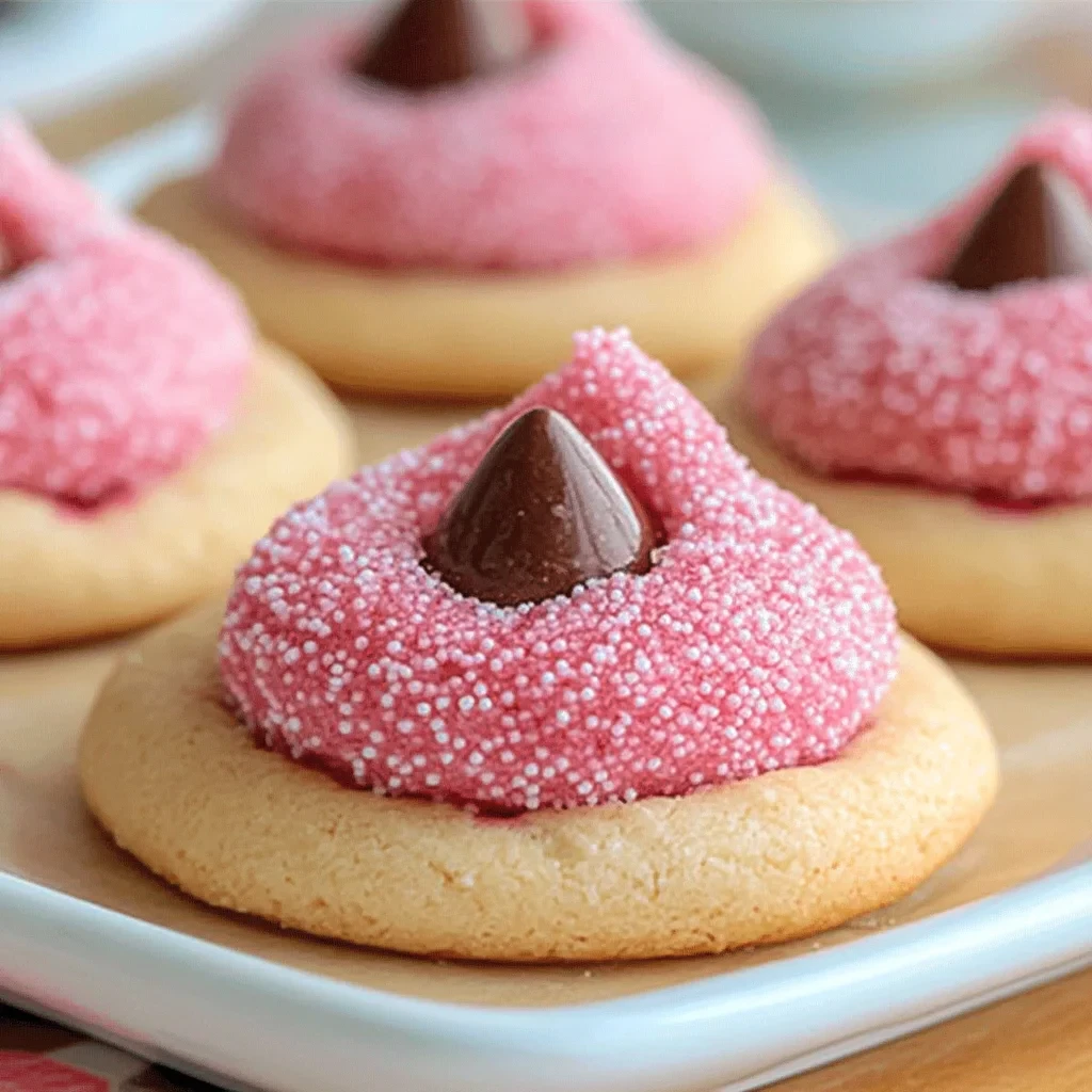 Strawberry Kiss Cookies Soft Pretty and Easy image-3