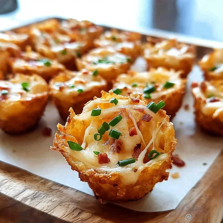 Tater Tot Appetizer Cups Easy Recipe