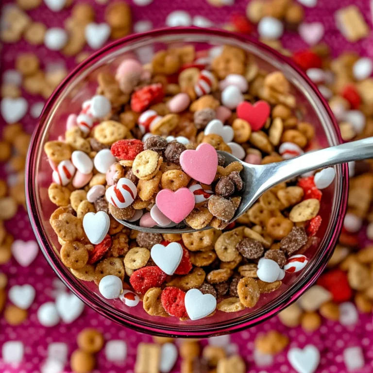 Valentine Sweet and Salty Snack Mix Recipe