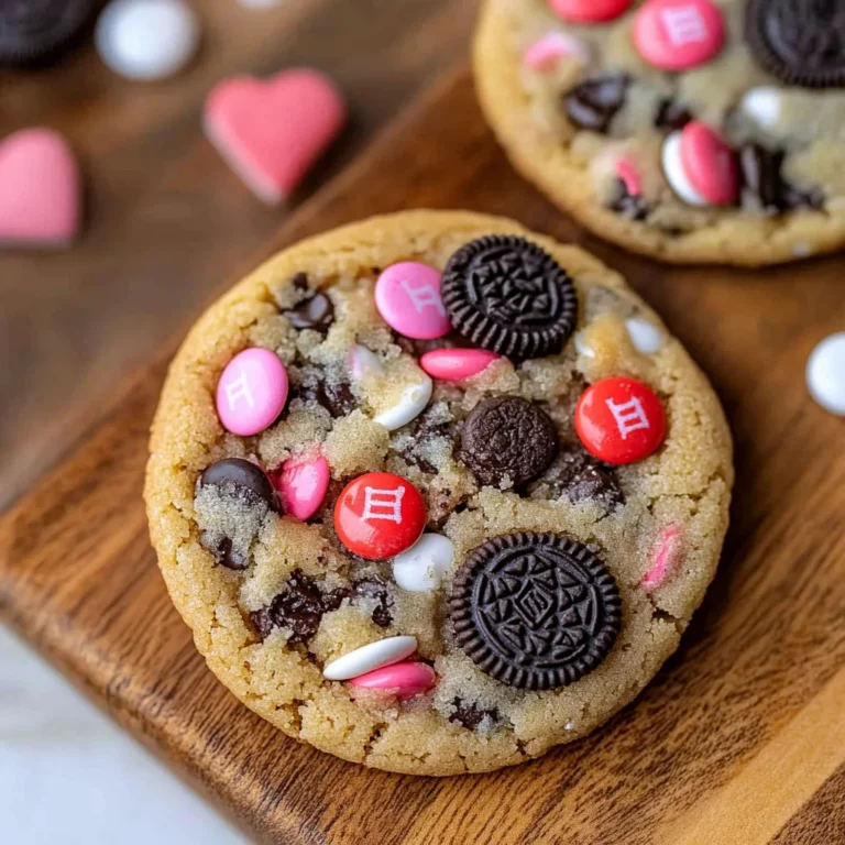 Valentine’s Day Oreo M&m’s Cookies Recipe
