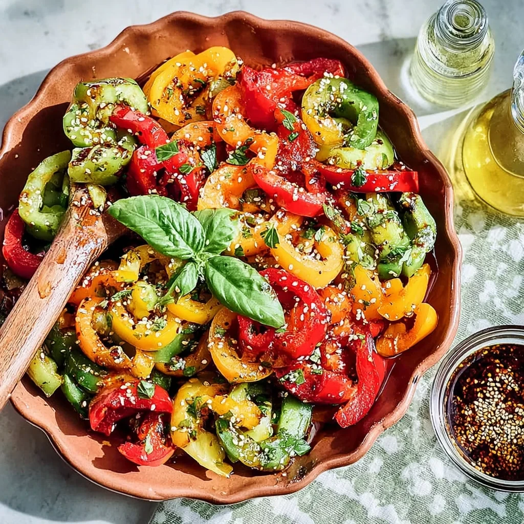 Viral Sweet Pepper Salad image-3