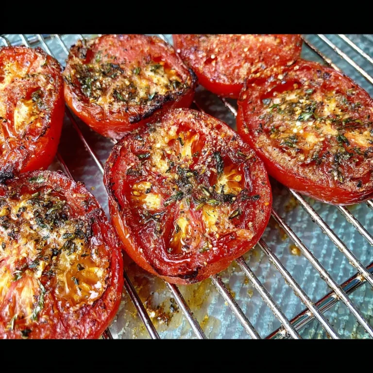 Air Fryer Roasted Roma Tomatoes Recipe