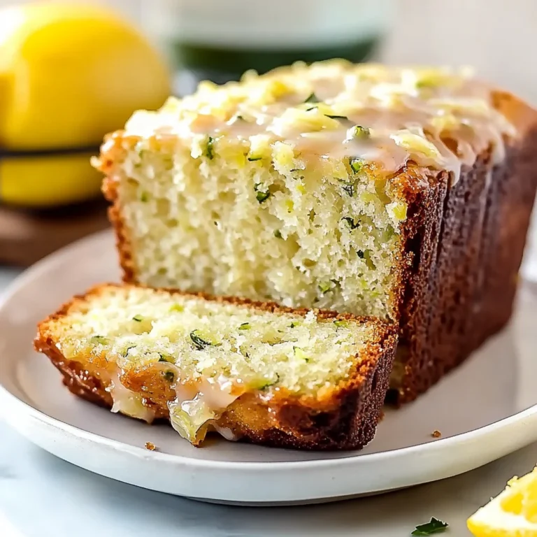 Best Lemon Zucchini Bread Recipe