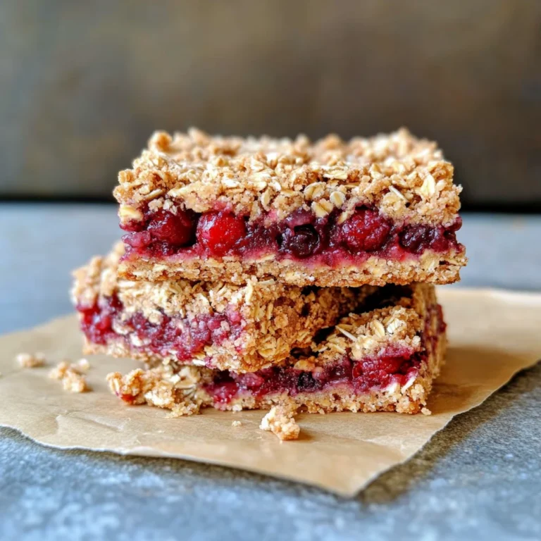 Berry Oat Bars Recipe