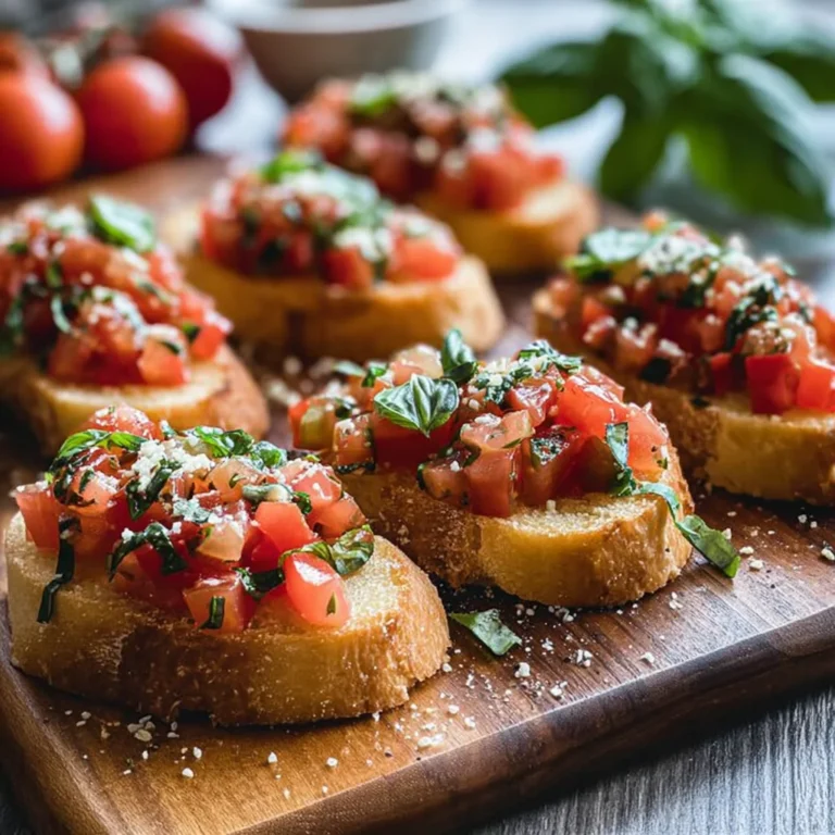 Best Bruschetta Recipe Easy