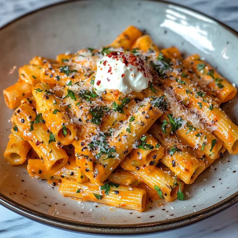 Creamy Tomato Garlic Pasta Recipe
