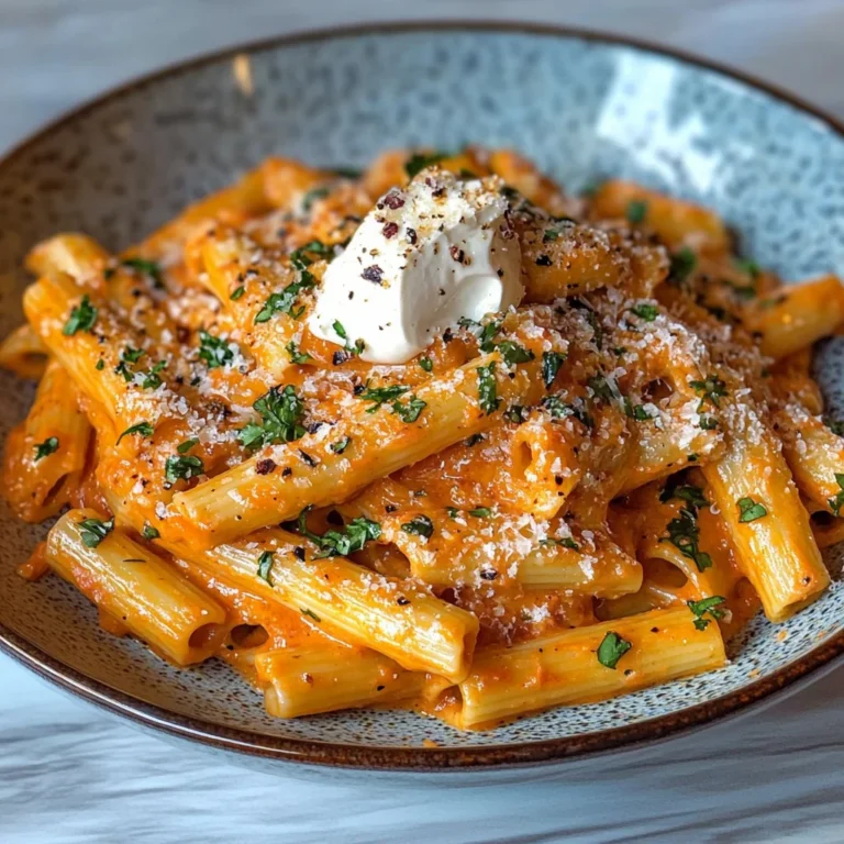 Creamy Tomato Garlic Pasta Recipe