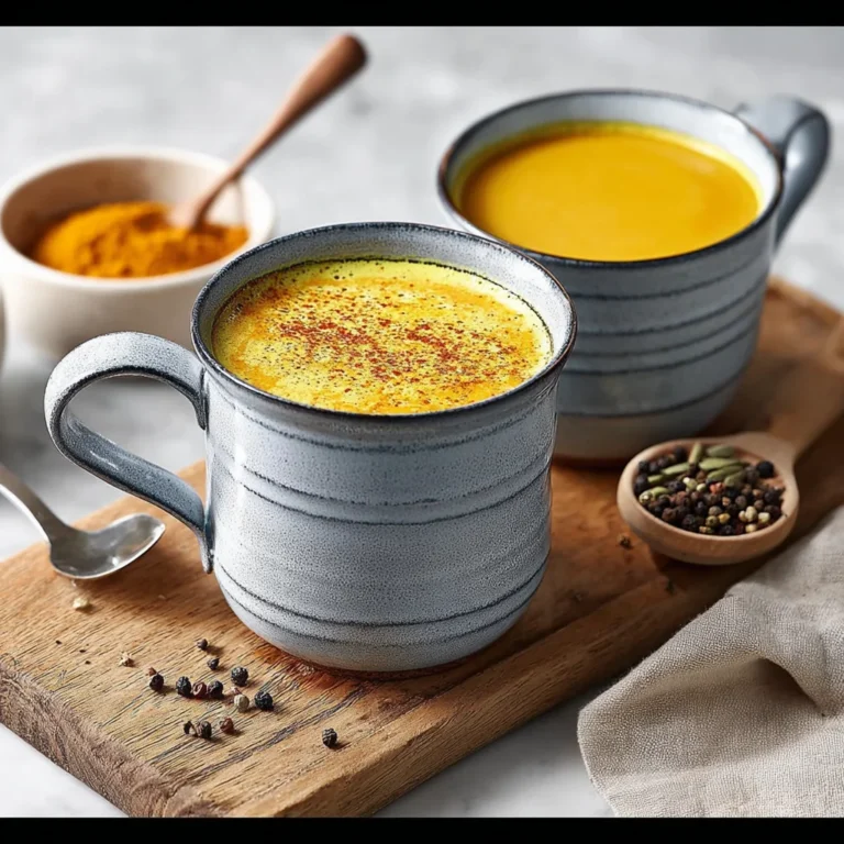 Golden Milk (Turmeric Milk) Recipe