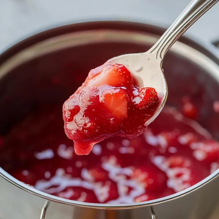The Best Homemade Strawberry Cake Filling Recipe