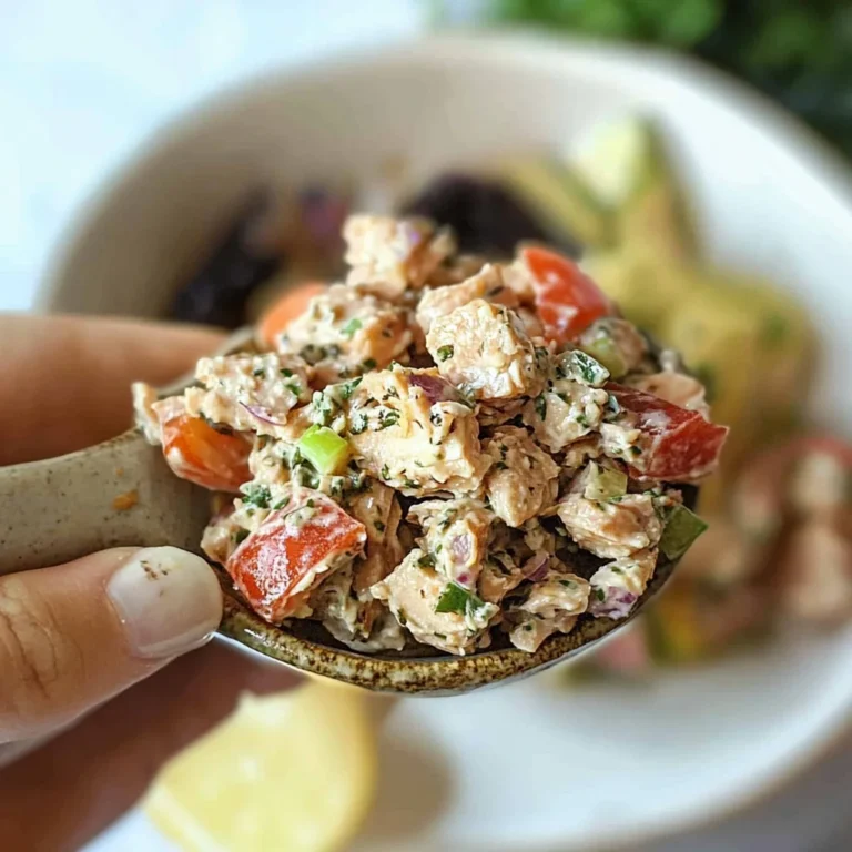 Quick Mediterranean Tuna Salad with No Mayo Recipe
