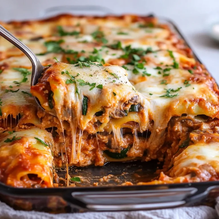 Best Vegetable Lasagna Recipe