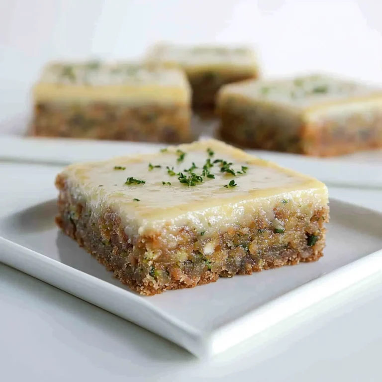 The Best Zucchini Bars Recipe