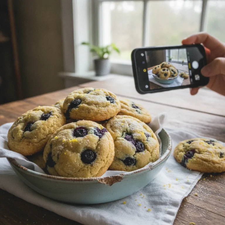 Lemon Blueberry Cookies Recipe