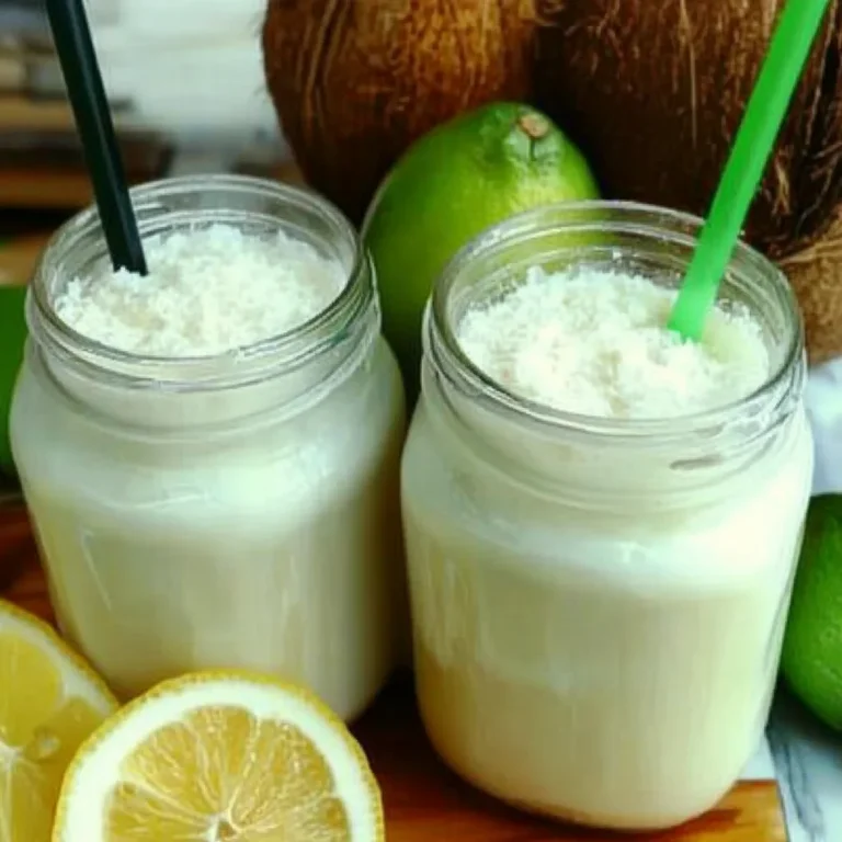 Brazilian Lemonade with Coconut Recipe