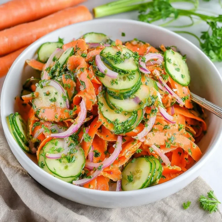 Cucumber Carrot Salad Recipe